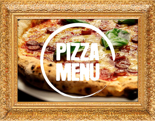 Pizza Menu
