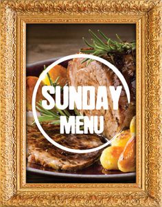 Sunday Menu