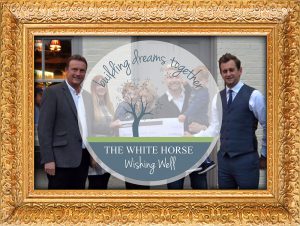 The white Horse Wishing Well